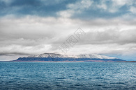 冰岛北冰洋雪山大海海岛图片
