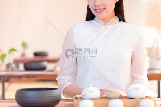 茶艺茶道美女图片