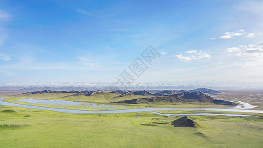 新疆草原新疆巴音布鲁克背景