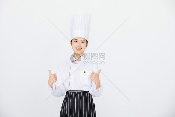美女厨师图片
