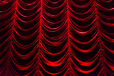 红色舞台幕布图片