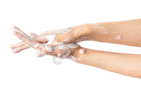正确洗手的动作分解图片