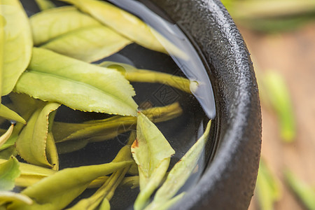 菊花绿茶安吉白茶背景