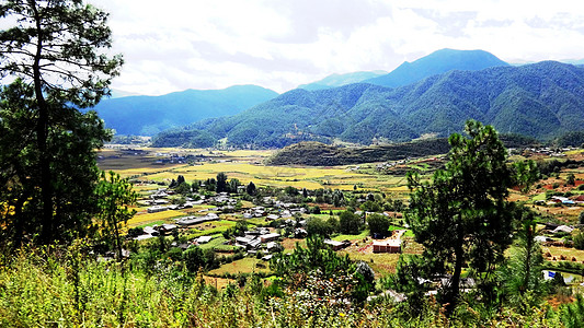 云南田野风光图片