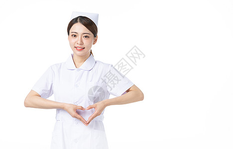 女性护士形象背景