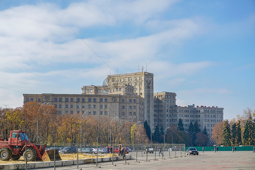 乌克兰哈尔科夫城市地标建筑图片