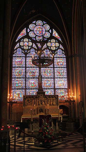 巴黎圣母院礼拜堂图片