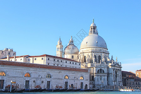 威尼斯安康圣母教堂背景图片