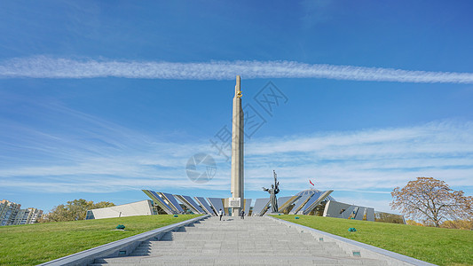 苏联卫国战争纪念馆雕塑图片