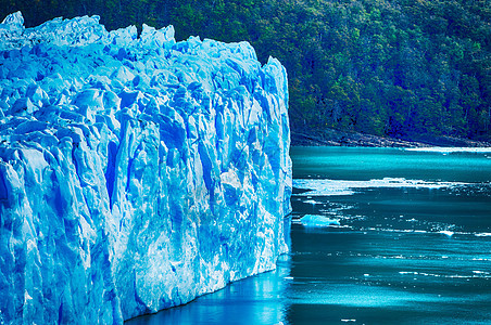阿根廷莫雷诺冰川背景图片