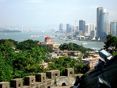 厦门采风鼓浪屿背景图片