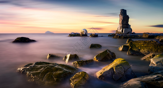 海岸风光背景图片