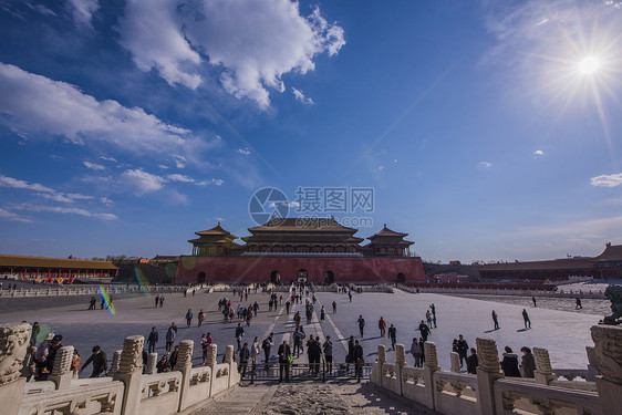 北京故宫风景图片