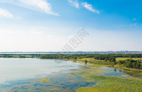 苏州阳澄湖背景