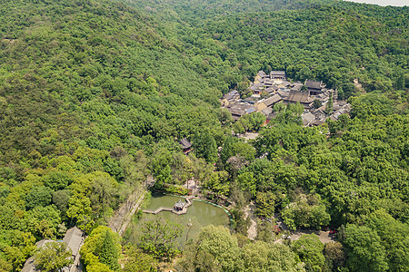 栖霞山风景区航拍图片