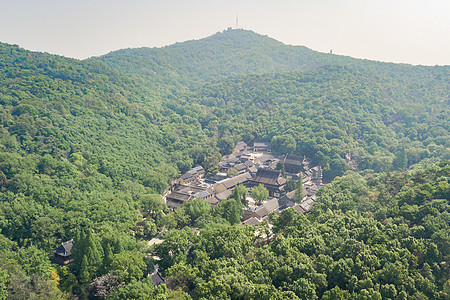 栖霞山全景图片