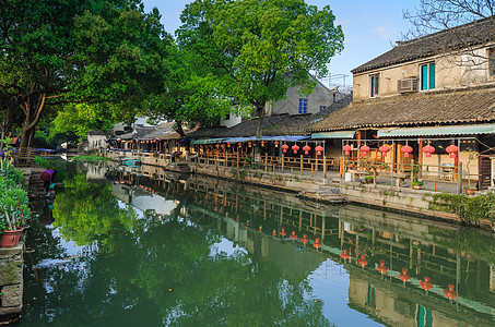 江苏著名旅游景点同里古镇高清图片