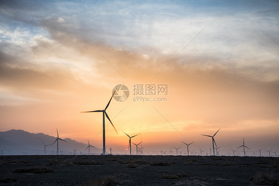 风电风车电力基础设施风电厂图片