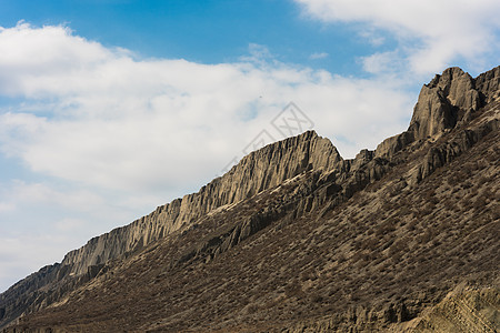 东崖绝壁自然风景雅丹峡谷绝壁悬崖背景