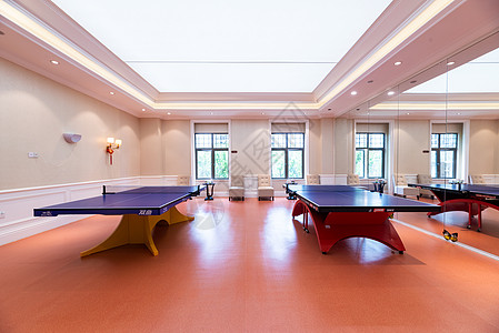 健身空间乒乓球室背景