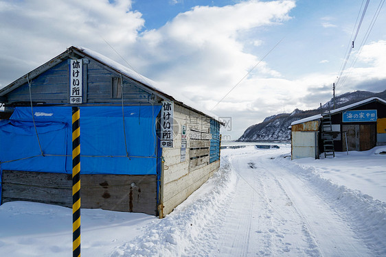 日本北海道朝里风光图片