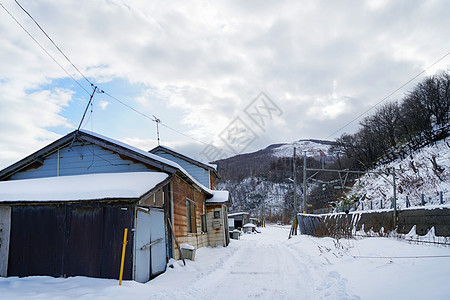 日本北海道朝里风光图片