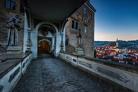 东欧捷克著名旅游小镇克鲁姆洛夫CK小镇图片