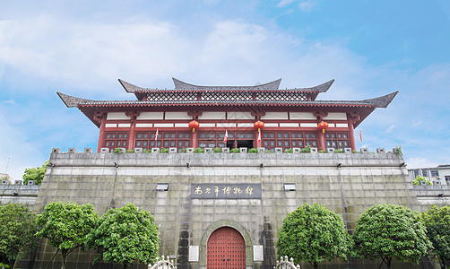 南昌博物馆背景图片