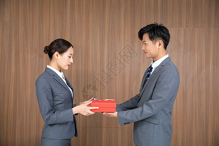 商务人士礼物图片