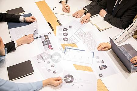 商务方案商业会议桌高清图片
