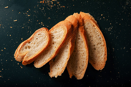面包面粉背景图片