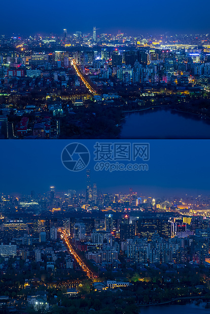 五年前后的北京城市对比图片