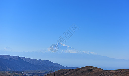 大高加索山脉亚美尼亚自然风景背景