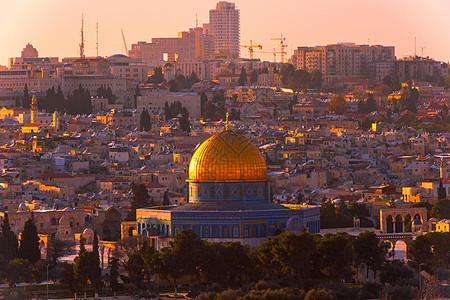 耶路撒冷金顶清真寺背景