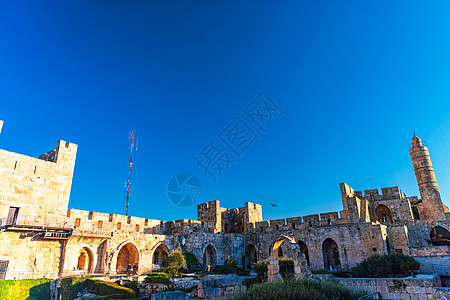 耶路撒冷大卫塔遗址图片