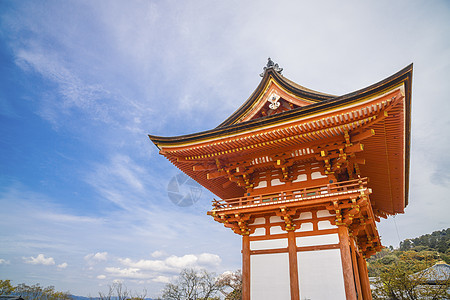 日本京都清水寺春季图片