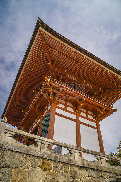 日本京都清水寺春季图片