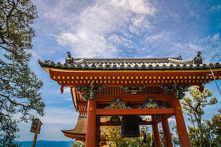 日本京都清水寺春季图片