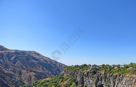 大高加索山脉亚美尼亚自然风景背景