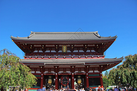 东京浅草寺大门图片