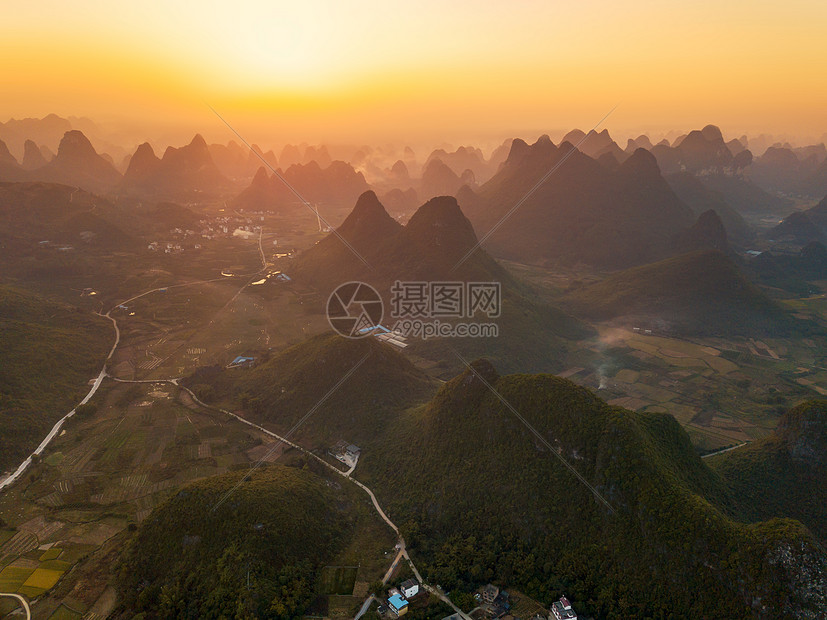 桂林山水美如画图片