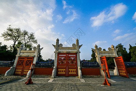 天坛圆丘棂星门图片