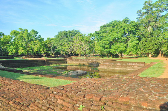 斯里兰卡狮子岩古代遗址图片