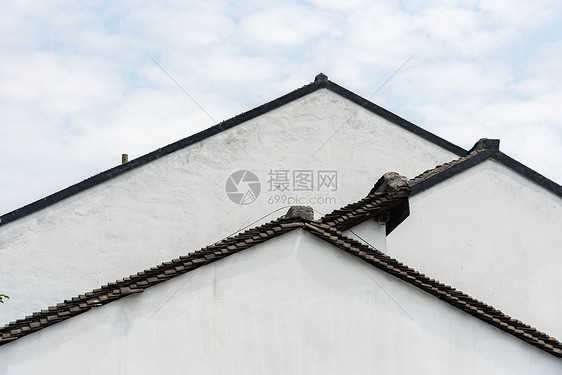 中国风建筑线条图片