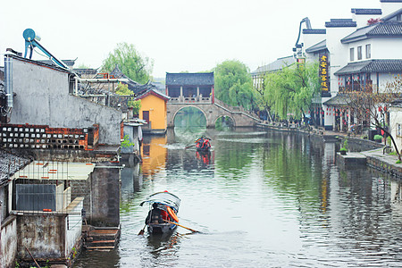 绍兴安昌古镇图片素材