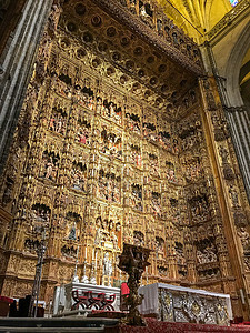 西班牙塞维利亚大教堂风光图片