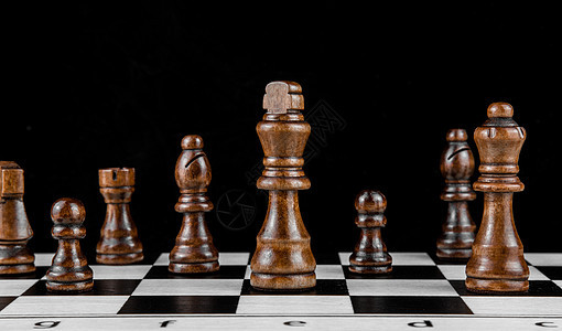 国际象棋对弈图片