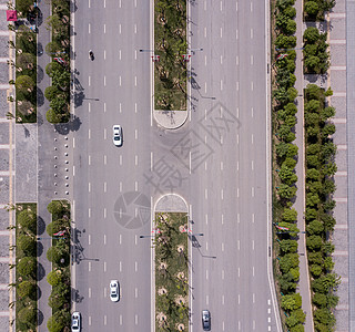 汽车道路航拍图片