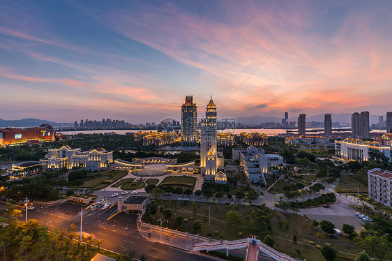 厦门美丽的集美大学图片