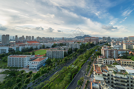 厦门集美大道背景图片